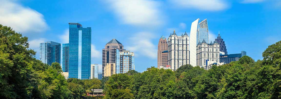 Buckhead Atlanta Skyline